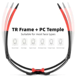 Adaptive Photochromic Cycling Sunglasses (UV400 Lens)