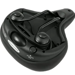 Adjustable Air Cushion Bike Saddle Wide Comfort Shock Absorbing Seat