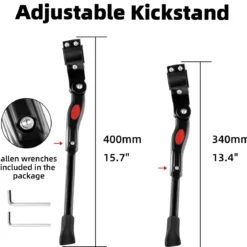 Adjustable Alloy Rear Mount Kickstand for 22
