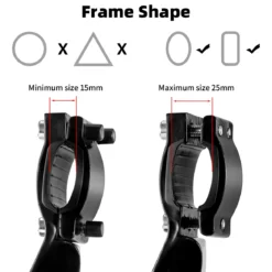 Adjustable Alloy Rear Mount Kickstand for 22