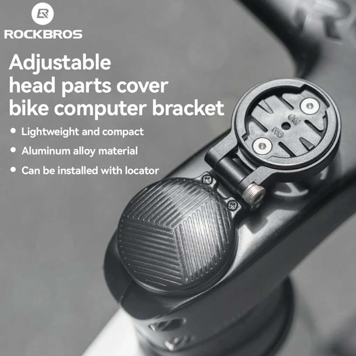Adjustable Headset Cap Bike Computer Mount
