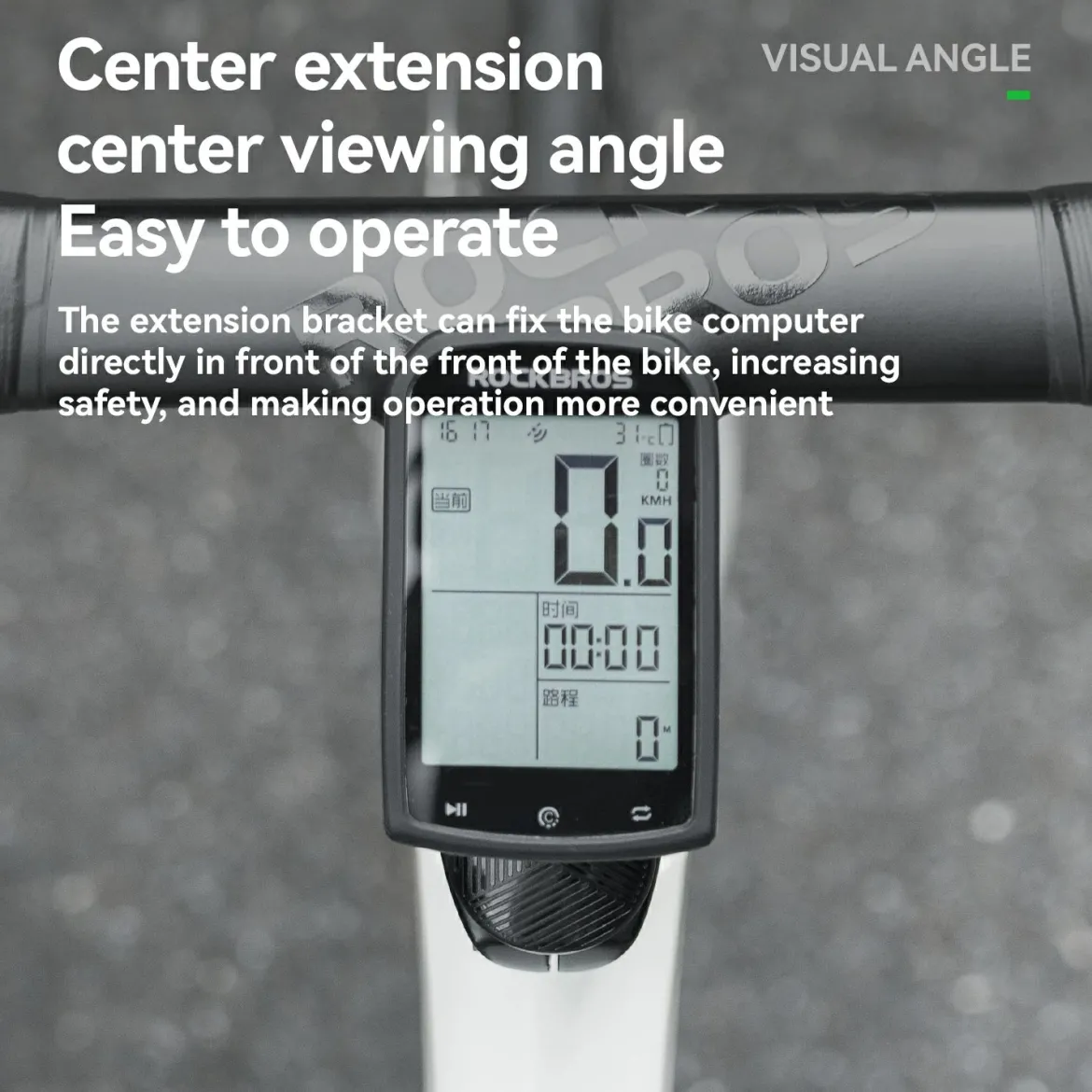 Adjustable Headset Cap Bike Computer Mount
