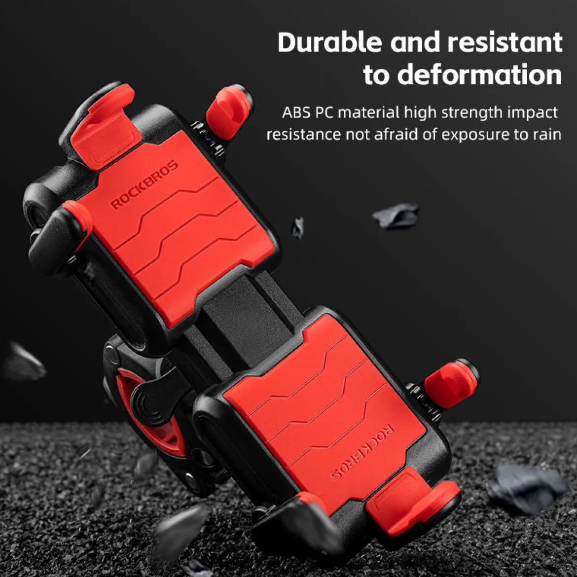 Adjustable Phone Holder Mount 4.7–6.7" E-Bike Motorcycle