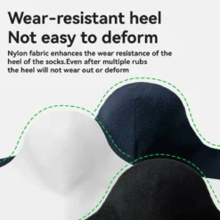 Aerodynamic Cycling Socks with Wear-resistant Hee Wicking Athletic Crew