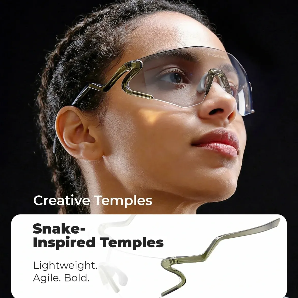 Agile Snake Photochromic Sports Sunglasses