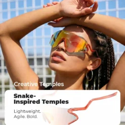 Agile Snake Photochromic Sports Sunglasses
