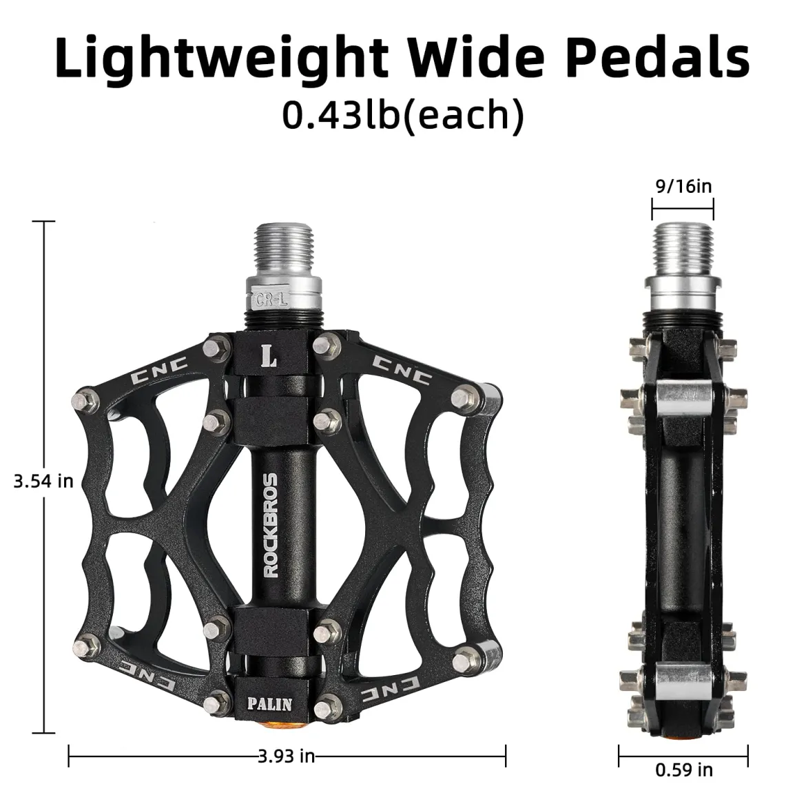 Aluminum Platform Pedals