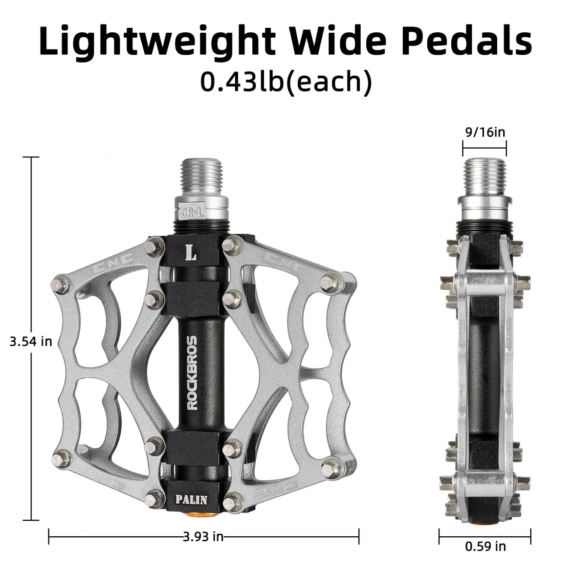 Aluminum Platform Pedals
