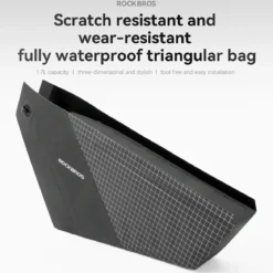 AS-165 100% Waterproof Bike Frame Bag 1.7L