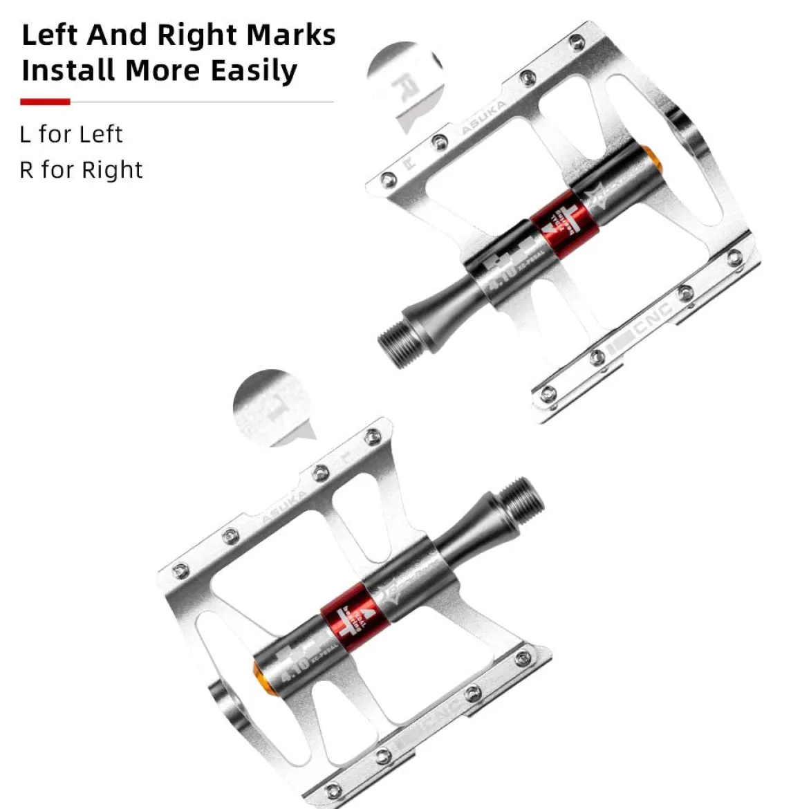 4 Bearing MTB Pedals