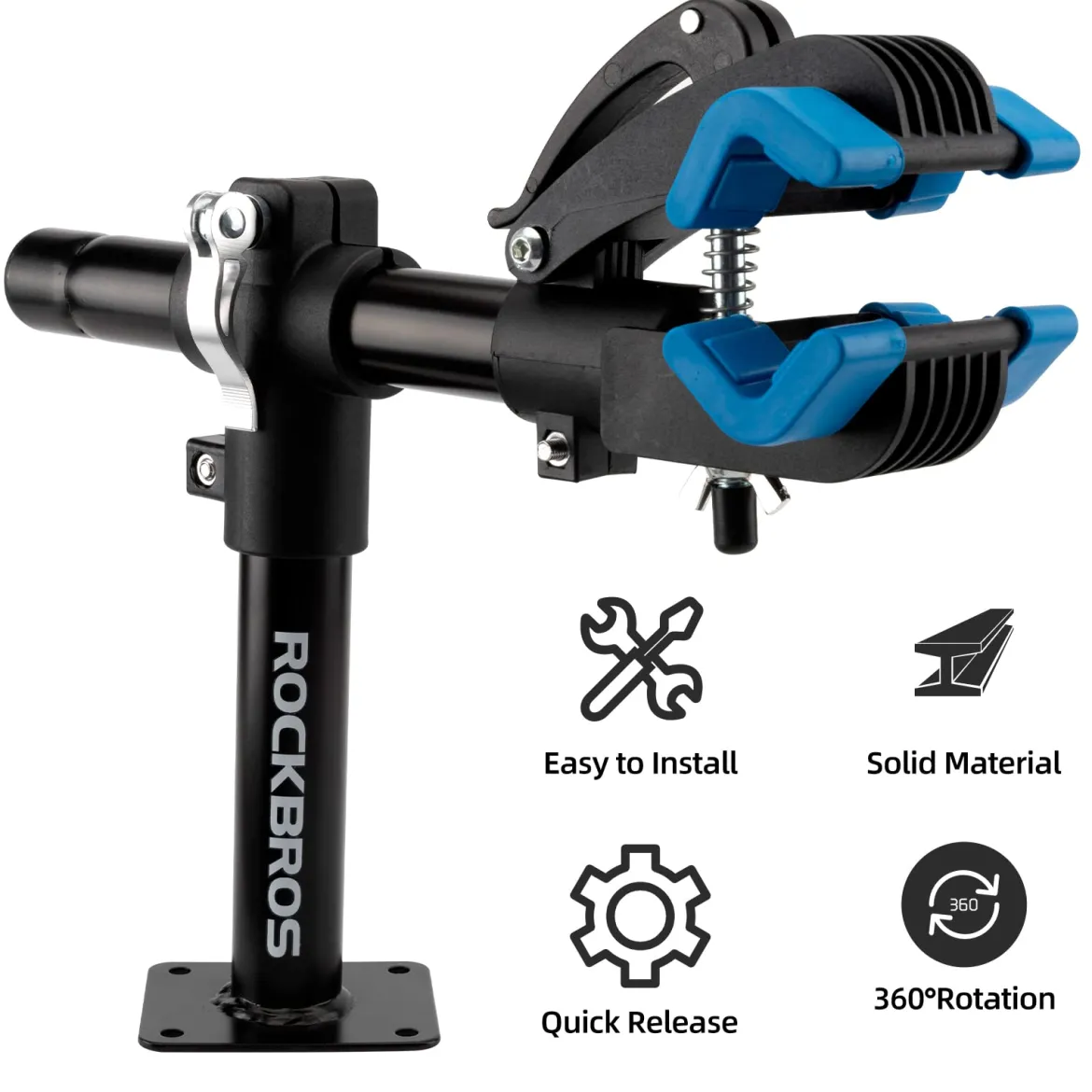 Bench Mount Bike Repair Stand with Secure Clamp