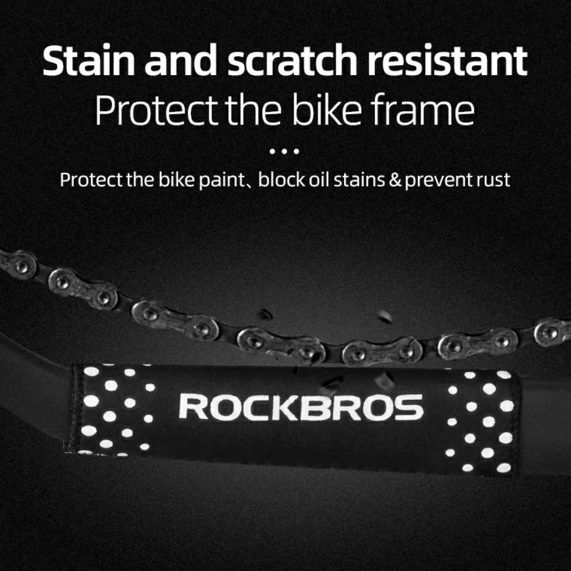 Bicycle Chain Cover Bike Frame Protector(One pair)