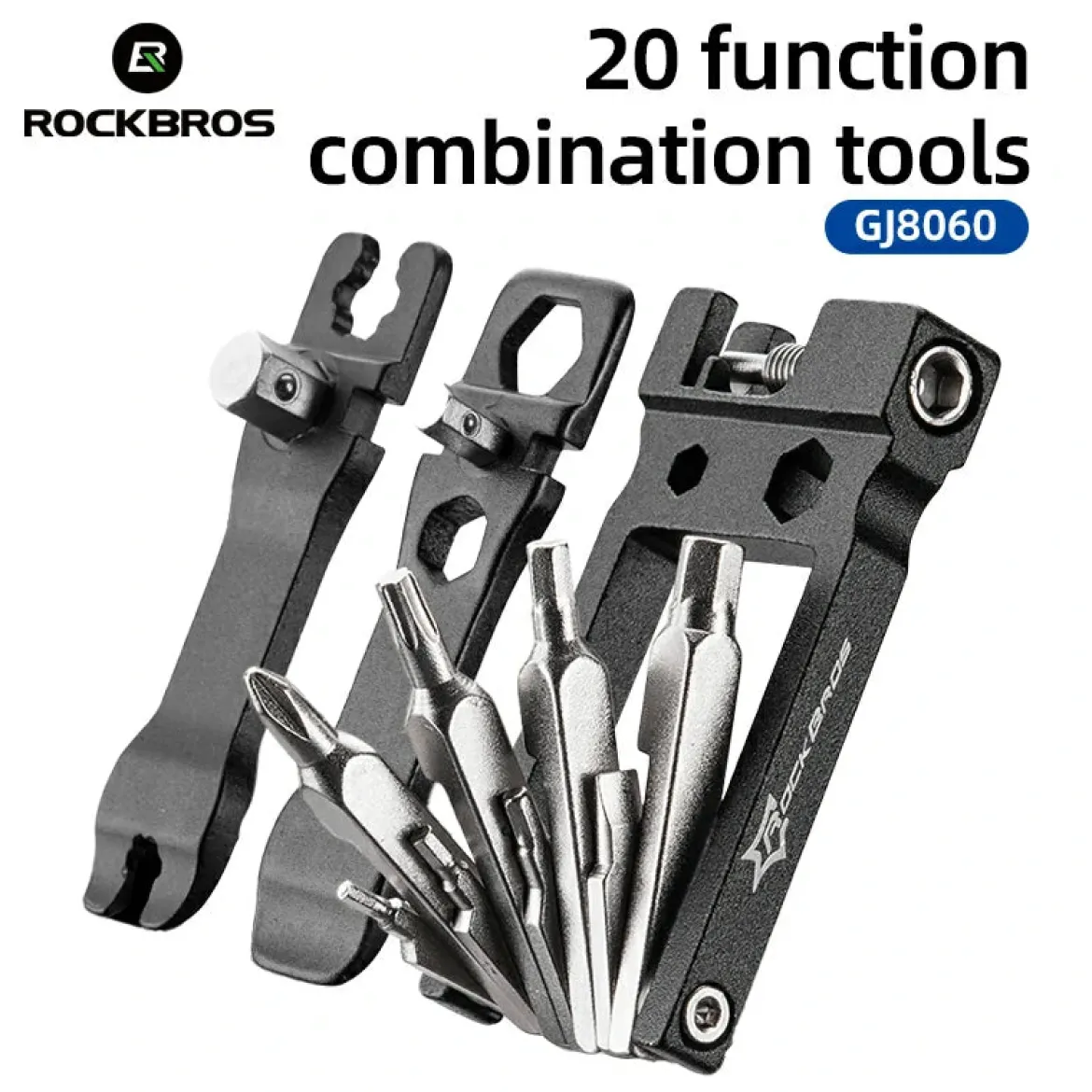 Bike Foldable Repair Kit 20-in-1 Function Combination Tool