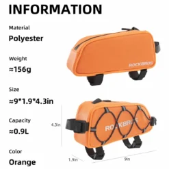 Bike Frame Bag Compatible with iPhone 14/13/12 Pro Galaxy S22/S21