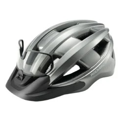 Bike Helmet with Photochromic Visor USB Rechargeable Tail Light