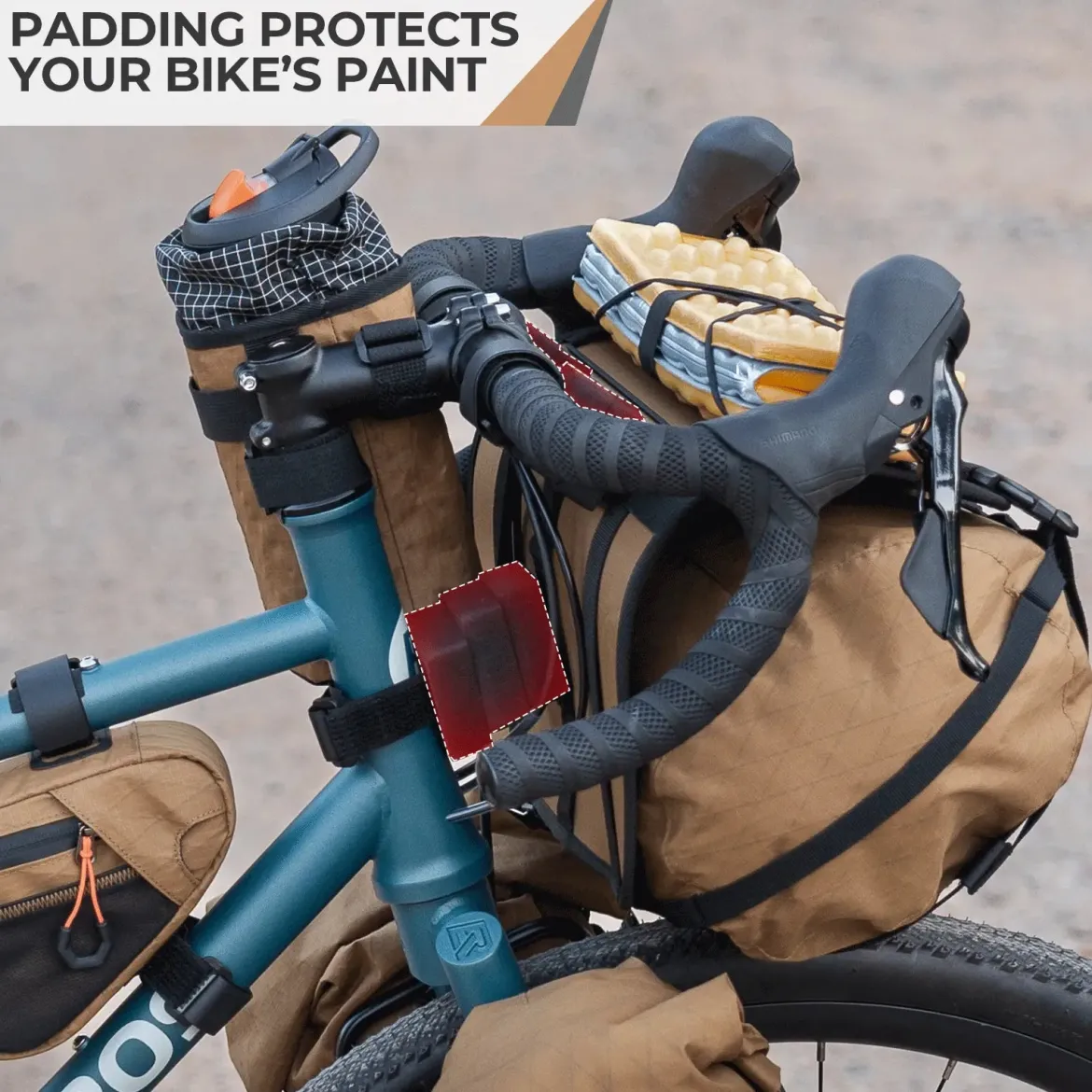 Bikepacking Front Handlebar Rack + Waterproof Compression Pack Set
