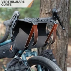 Bikepacking Front Handlebar Rack + Waterproof Compression Pack Set