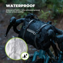 Bikepacking Waterproof Compression Bag + Rear Rack Set