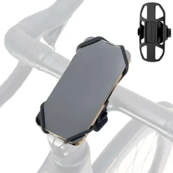 Bike Phone Mount Silicone Quick-Release