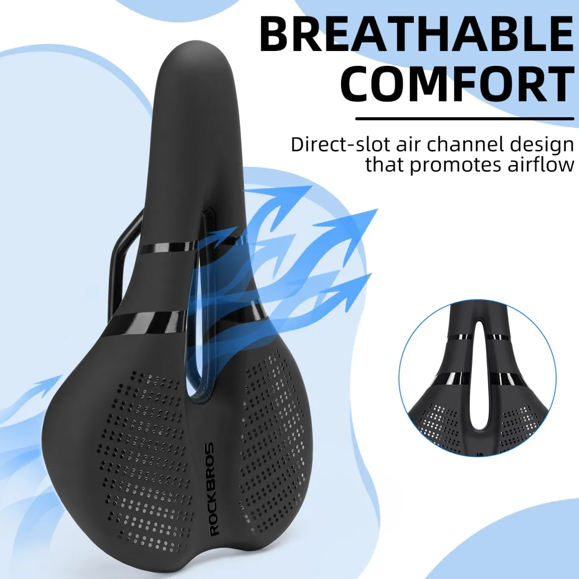 Bike Seat Cushion Waterproof for City MTB Bikes