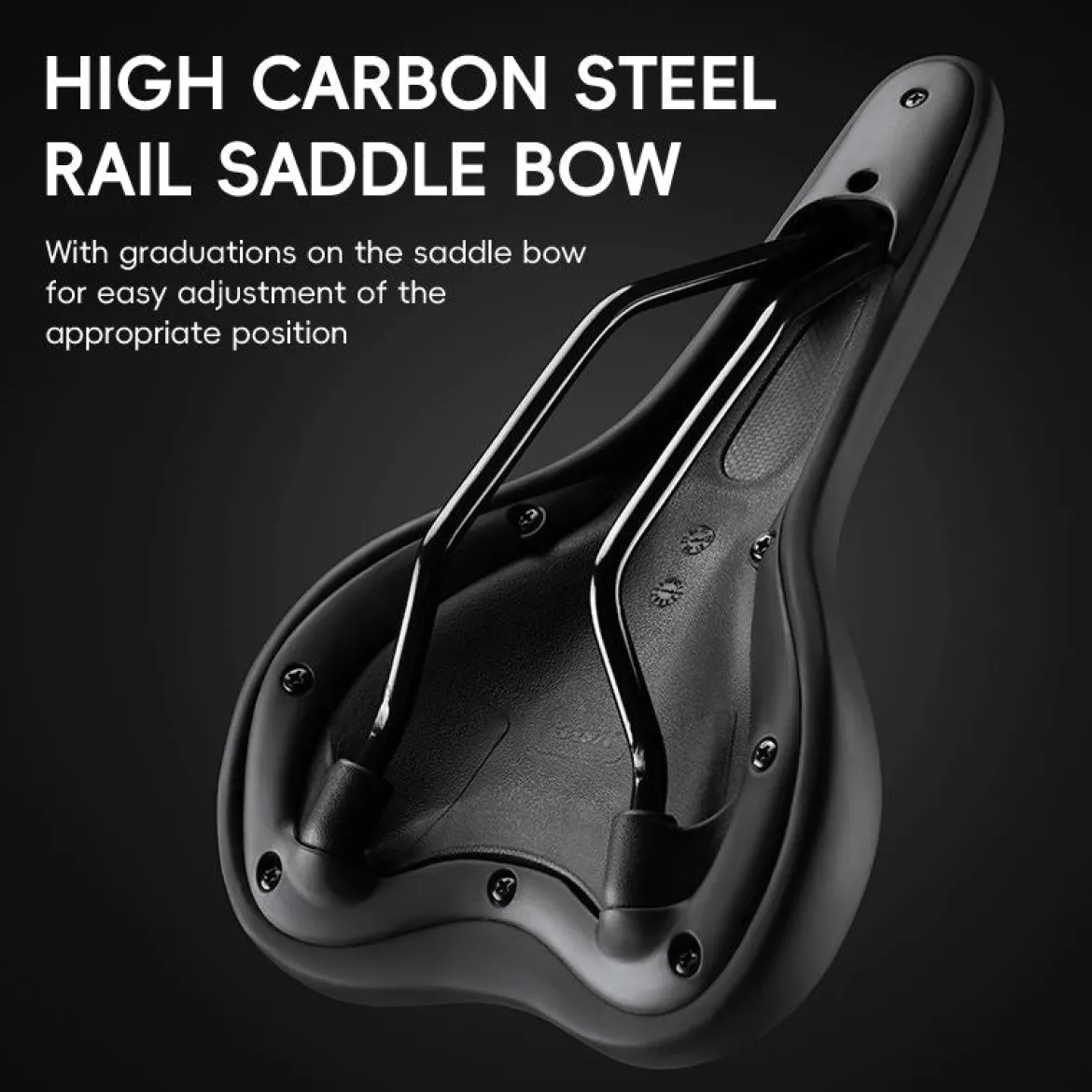 Bike Seat Sporty Comfort Saddle