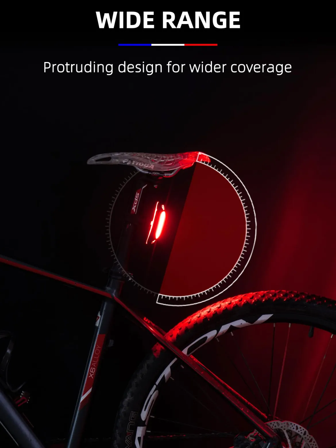 Bike Tail Light USB