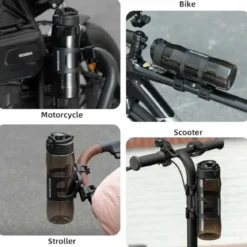 Bike Water Bottle Magnetic Mount 24oz