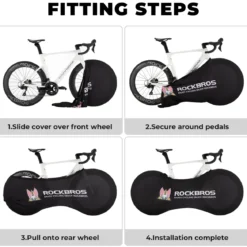 Bike Wheel Cover for 24-29” 700c Mountain Bikes