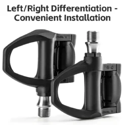 Carbon Fiber SPD Clipless Pedals for Road Bikes 9/16''