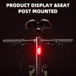 Clip-On Tail Light 3 Lighting Modes