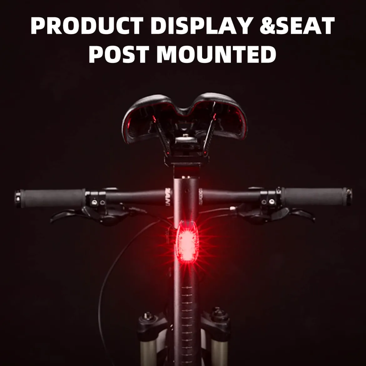 Clip-On Tail Light 3 Lighting Modes