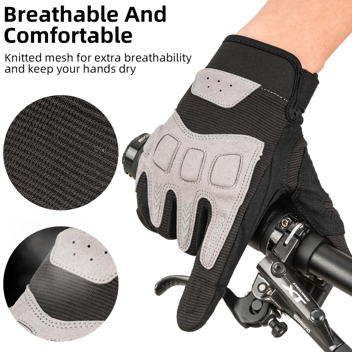 Cycling Gloves Spring Autumn Shock-Absorbing Gloves