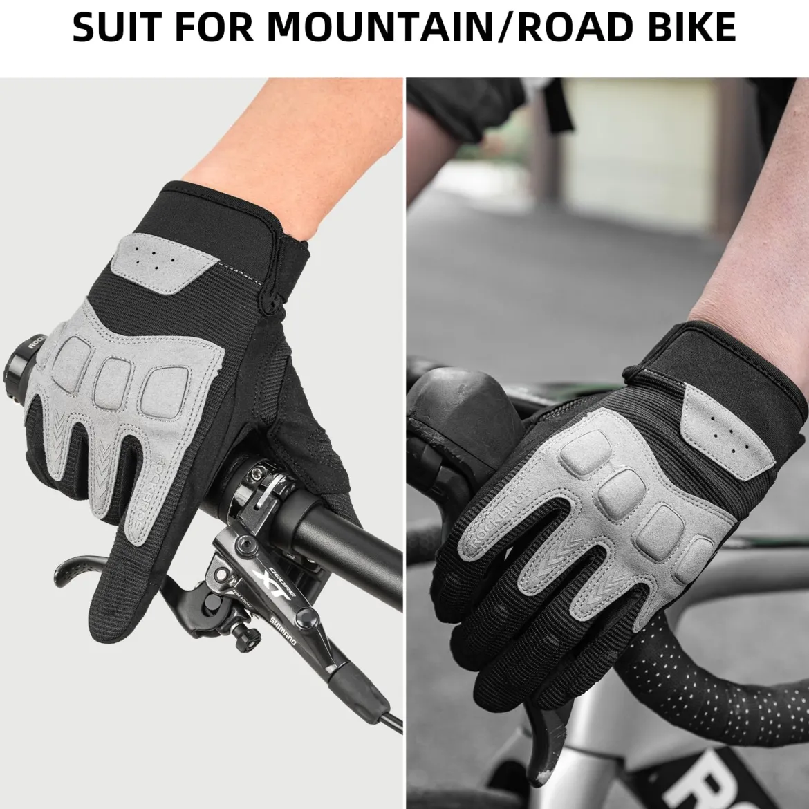Cycling Gloves Spring Autumn Shock-Absorbing Gloves
