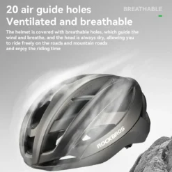 Cycling Helmet Bionic Support Antibacterial Liner Adjustable Fit