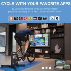 CYCPLUS T2 Indoor BLDC-Motor Drive Riding Smart Bike Trainer Compatible with Zwift APP