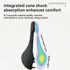 3D Print Bike Saddle 145mm Carbon Seat