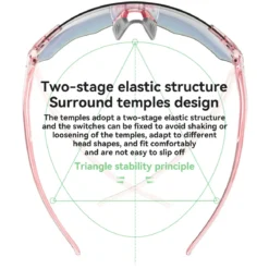 Durable Polarized Cycling Sunglasses with UV400 Protection