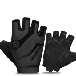 Flocked Half Finger Cycling Gloves