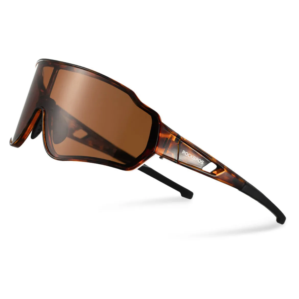 Full-Frame Polarized Cycling Glasses with Myopia Insert