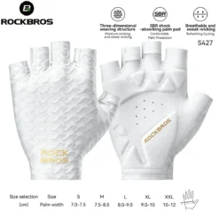 Half Finger Cycling Gloves with SBR Padding