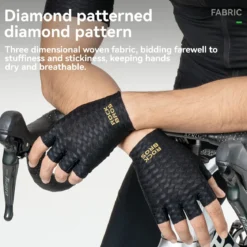 Half Finger Cycling Gloves with SBR Padding