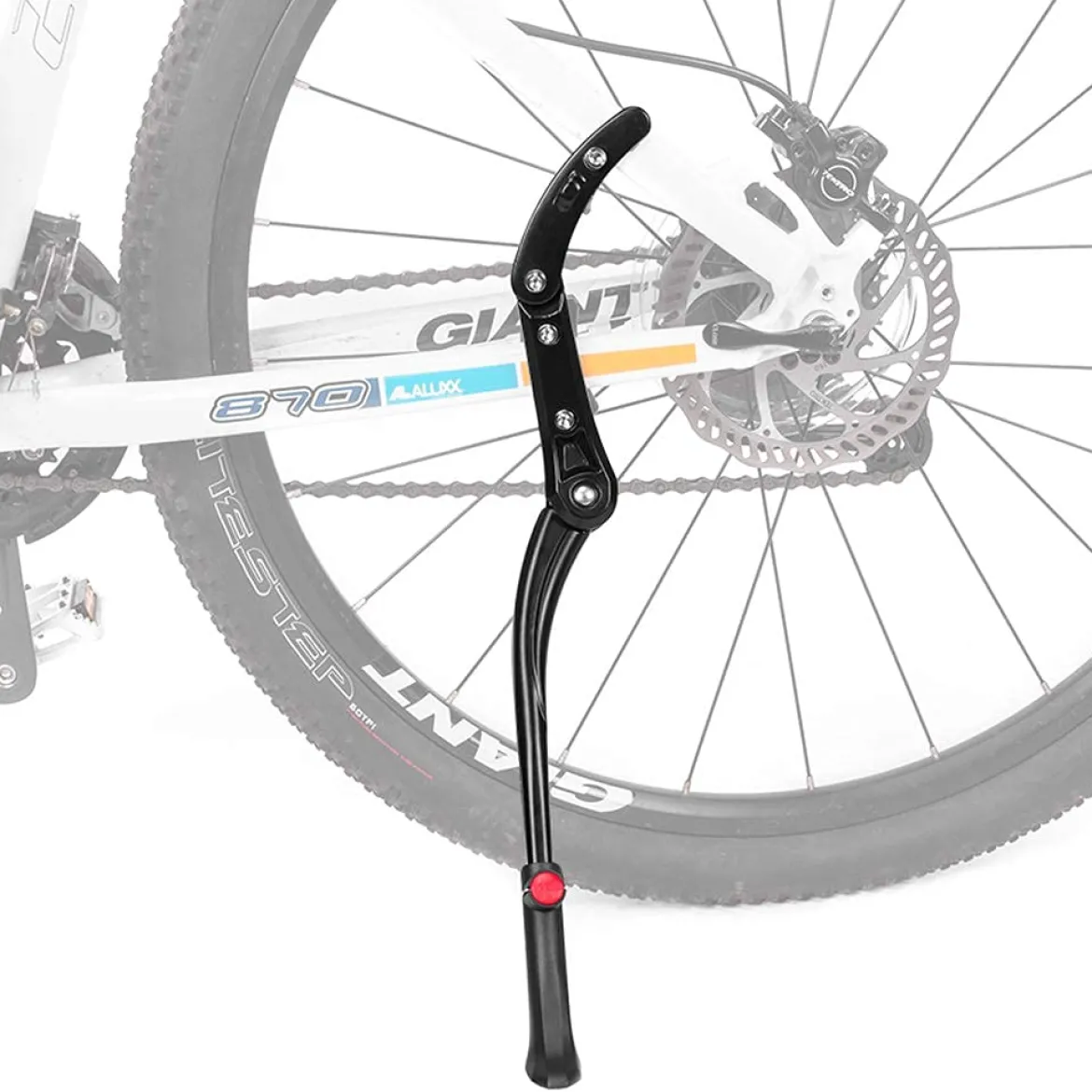 Heavy-Duty Side Kickstand for 24"-28" Mountain Bikes
