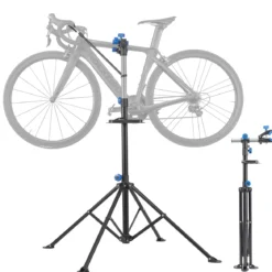 Height-Adjustable Bike Repair Stand for Home Maintenance