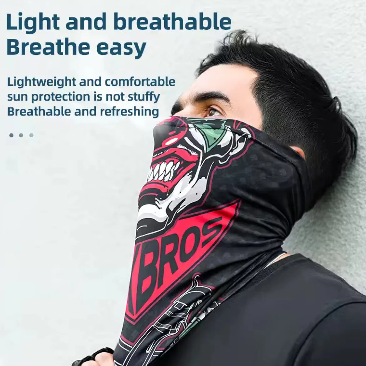 Ice Silk Sunscreen Mask Breathable UV Protection