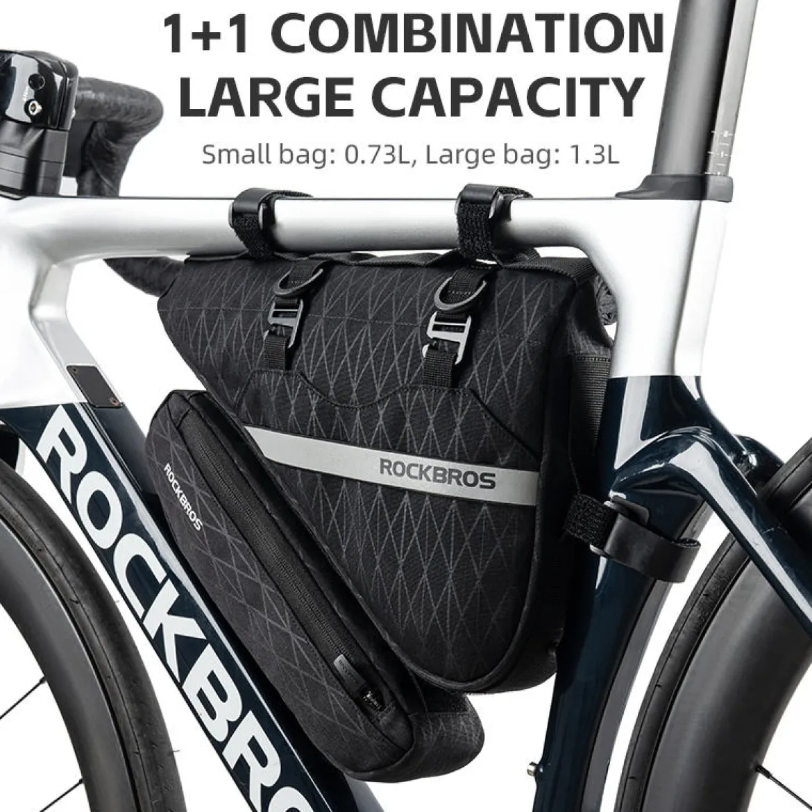 2-in-1 Bicycle Triangle Frame Bag