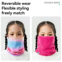 Kids Cycling Neck Gaiter Warm Double-Sided