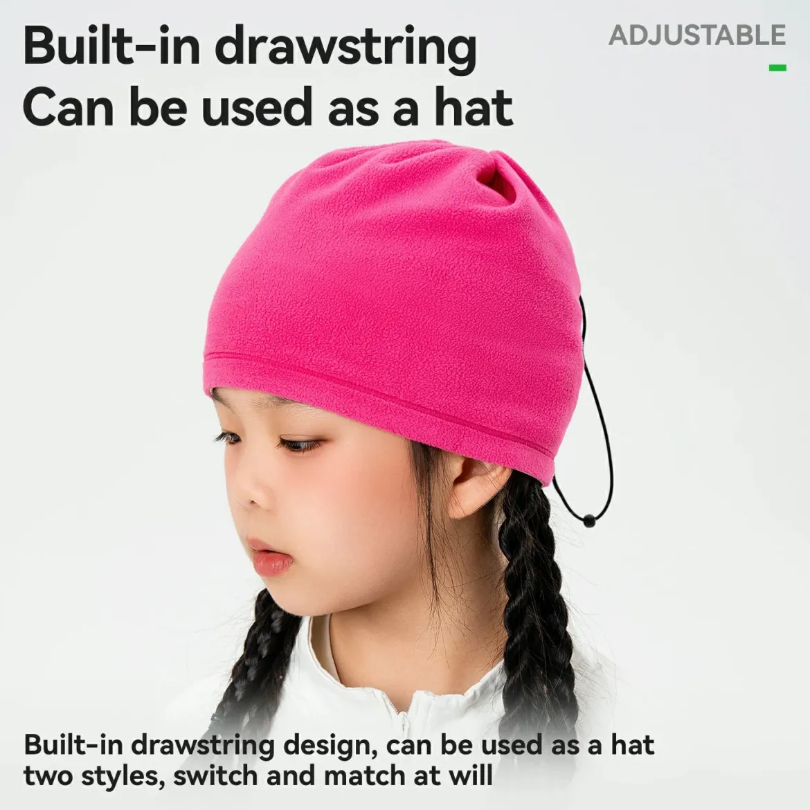 Kids Cycling Neck Gaiter Warm Double-Sided
