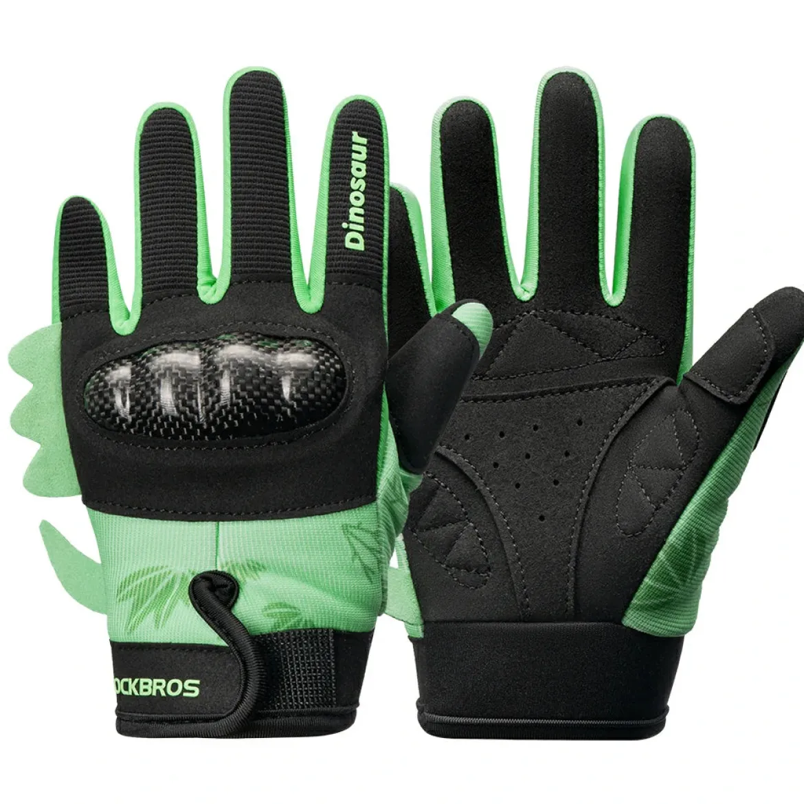 Kids Full Finger Gloves with Hard Shell Protection