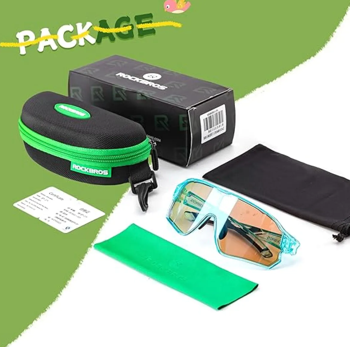 Kids Sports Glasses for Ages 8–14