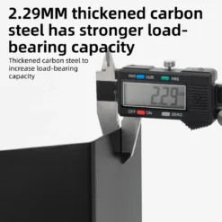 L-Shaped Carbon Steel Floor Rack for Multi-Bike Storage
